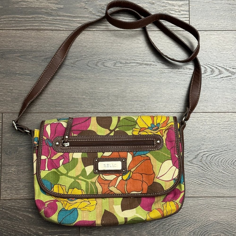 Relic Floral Cross-body purse
